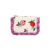  Ví nữ /The Frilly Pouch - Pomegranate - Cream 