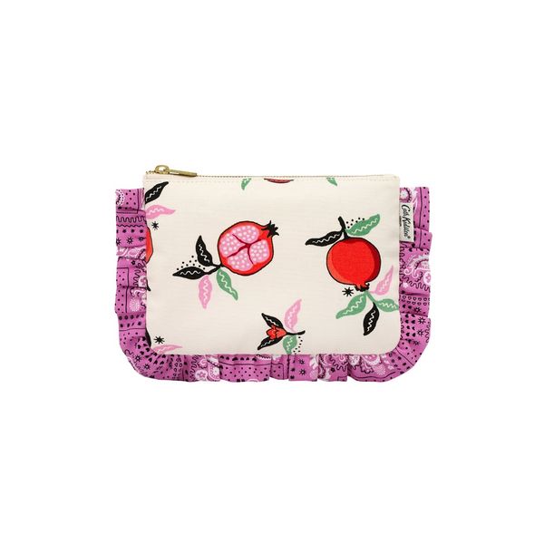  Ví nữ /The Frilly Pouch - Pomegranate - Cream 