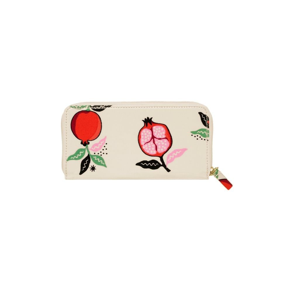  Ví nữ dài/Continental Zip Wallet - Pomegranate - Cream 
