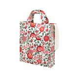  Túi đeo vai /Organic Cotton Tall Tote - Strawberry Garden  - Cream/Pink 