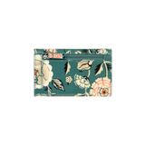  Ví gập/Foldover Wallet - Strawberry Garden  - Teal 