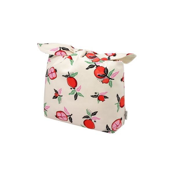  Túi nữ/Bow Tie Pouch - Pomegranate - Cream - 1049466 