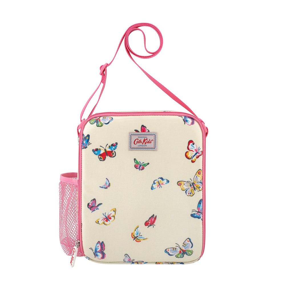  Túi đựng thức ăn/Kids Lunch Bag - Butterflies - Cream 