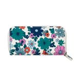  Ví nữ dài/Continental Zip Wallet - Petals - Warm Cream 