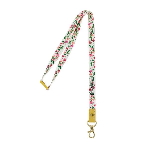  Dây đeo/Lanyard - Sweet Pea Stripe Lanyard - Yellow 