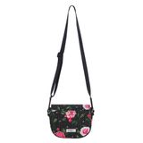  Túi đeo chéo/The Mini Saddle - Tea Rose Midscale - Black 