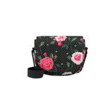  Túi đeo chéo/The Mini Saddle - Tea Rose Midscale - Black 