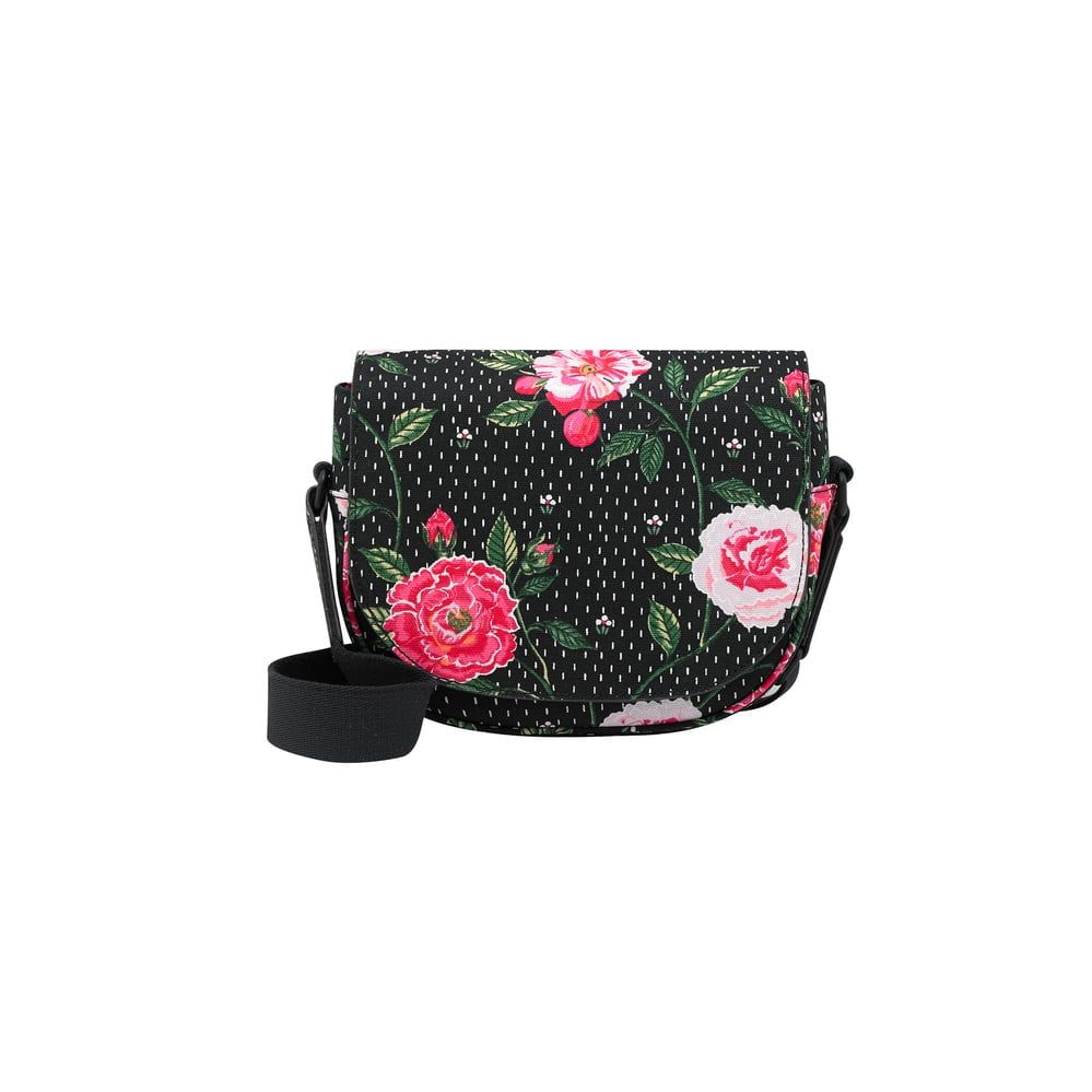 Túi đeo chéo/The Mini Saddle - Tea Rose Midscale - Black 