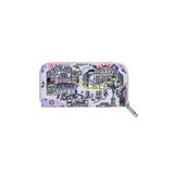  Ví nữ dài/Continental Zip Wallet - London West End Small - Lilac/Grey 