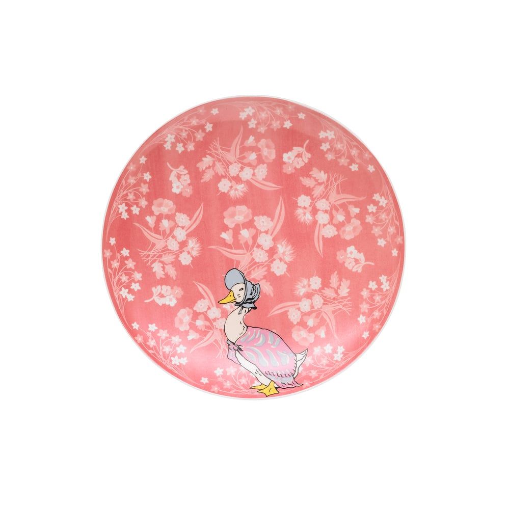  Dĩa/Side Plate - Jemima Puddleduck  - Pink 