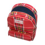  Ba lô đi học/đi làm/Small Pocket Backpack - Clarendon Check - Ruby 