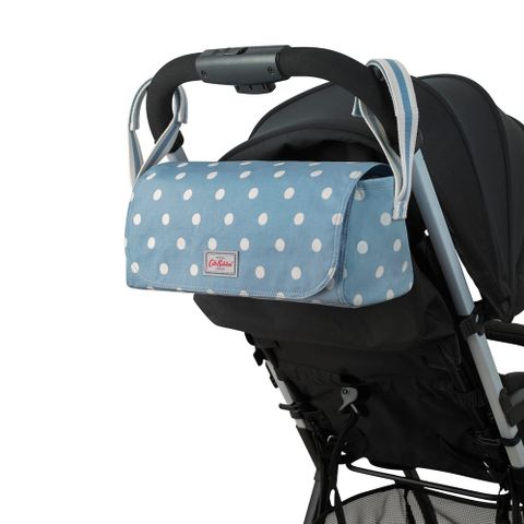 Tui Pushchair Organiser Spot Cream Blue Cath Kidston VN