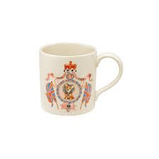  Ly/Made in England Jubilee Mug - Royal Ditsy - Cream 