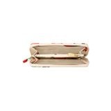  Ví nữ dài/Continental Zip Wallet - Pomegranate - Cream 