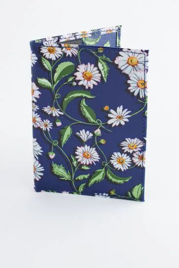  Ví đựng hộ chiếu/Passport Cover - Daisy - navy 