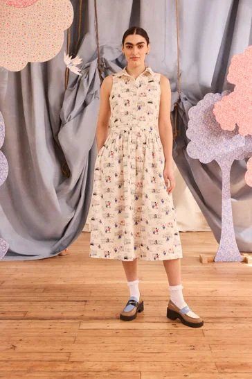  Đầm/Shirt Dress - PADDINGTON - Trắng 