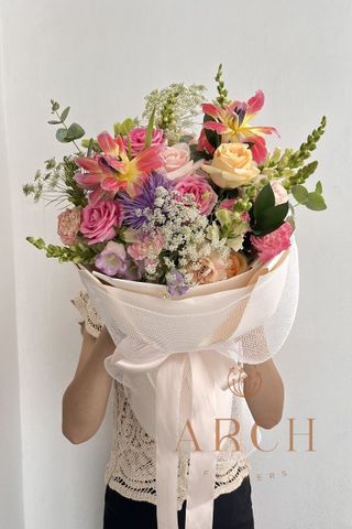 Bó Hoa Tặng Sinh Nhật Hiện Đại A0213