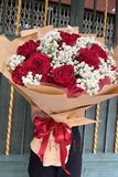 Bó Hoa Tặng Sinh Nhật 99 Hoa Hồng Đỏ BH048