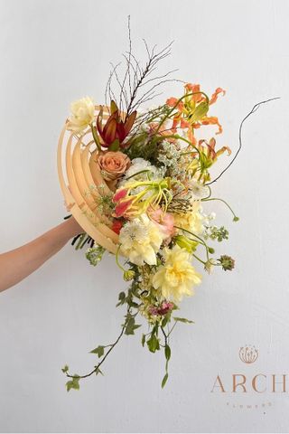 Bó Hoa Cưới Hiện Đại A0212