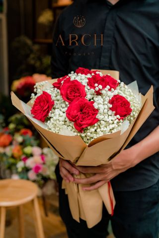 Bó Hoa Hồng Đỏ Tặng Người Yêu A0214