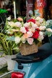 Giỏ Hoa Hồng Pastel Chúc Mừng - Khai Trương - Sinh Nhật GH001