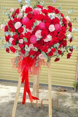 Kệ Hoa Khai Trương A0208