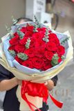 Bó Hoa Hồng đỏ Tặng Sinh Nhật - Chúc Mừng Bạn Gái   BH018