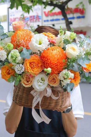 Giỏ Hoa Chúc Mừng Sinh Nhật A0147