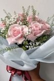 Bó Hoa Tặng Sinh Nhật - Chúc Mừng Tông Hồng Trẻ Trung BH 036