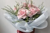 Bó Hoa Tặng Sinh Nhật - Chúc Mừng Tông Hồng Trẻ Trung BH 036
