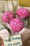Bó Hoa Đơn Màu Hồng Tặng 8-3 BH040