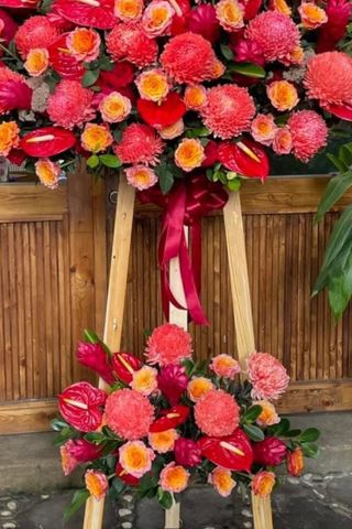 Kệ Hoa Chúc Mừng Khai Trương A093