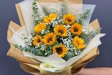 Bó Hoa Hướng Dương Chúc Mừng A0133