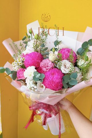 Bó Hoa  Cúc Mẫu Đơn A081