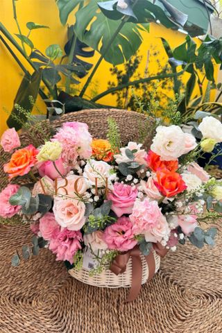 Giỏ Hoa Ngọt Ngào A0051