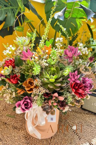 Hộp Hoa Sen Đá A0044