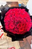 Bó Hoa 69 Bông Hồng Đỏ Ecuador A0035