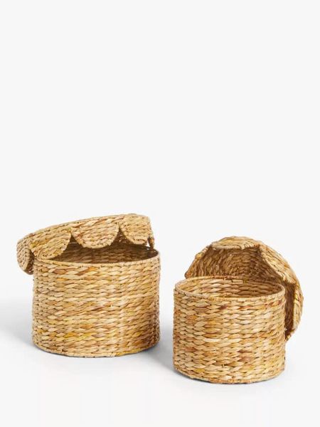  Lafos HandiCraft- Water Hyacinth Storage Baskets 