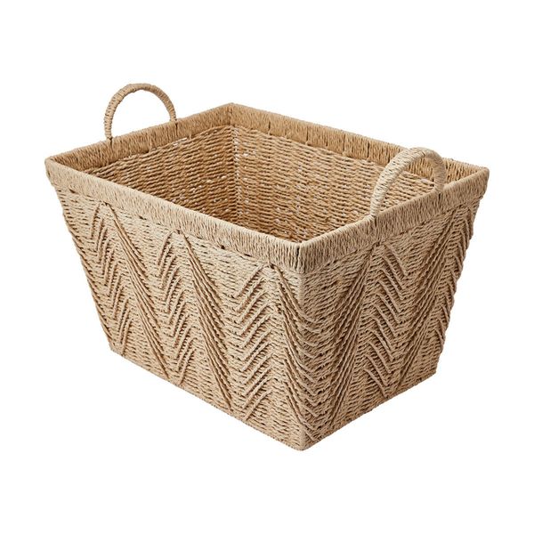  Seagrass_Rectangle Basket_Household Baskets 