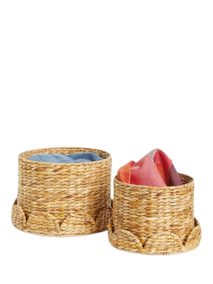  Lafos HandiCraft- Water Hyacinth Storage Baskets 