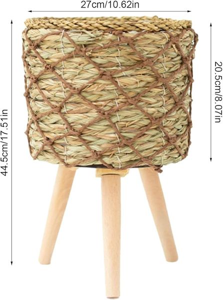  Lafos HandiCraft- Indoor Planter Pot Basket, Plant Holder 