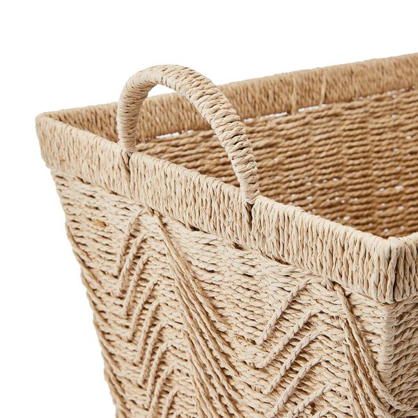  Seagrass_Rectangle Basket_Household Baskets 
