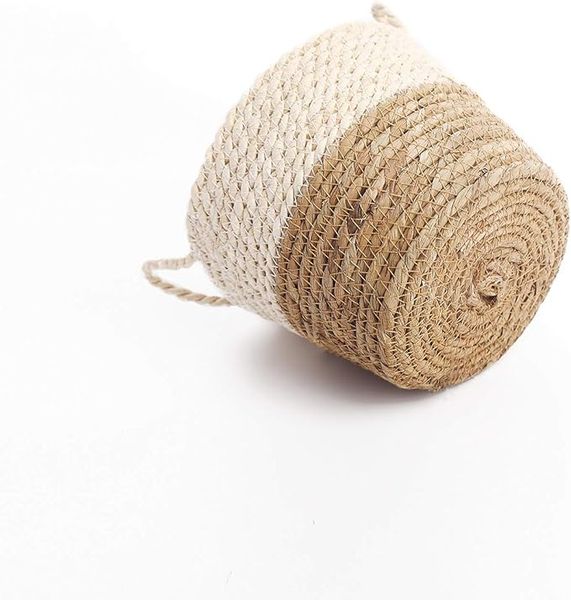  Lafos HandiCraft-Basket Planters for Indoor Plants 