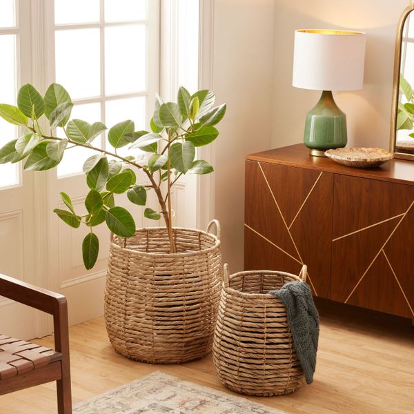  Lafos HandiCraft -Banana Rope Tote Basket 