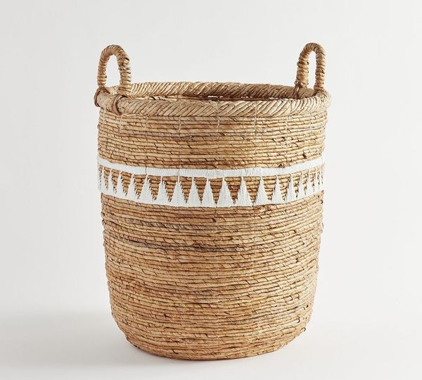  Lafos HandiCraft-Woven Basket Large-Banana Rope 