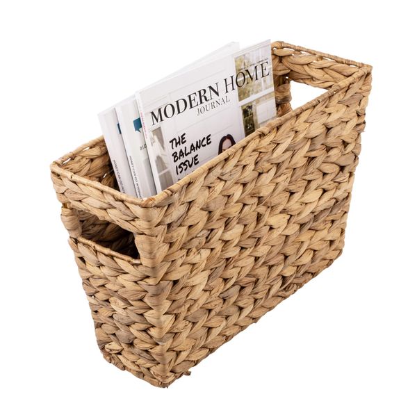  Lafos HandiCraft- Woven Storage Basket with Handle 