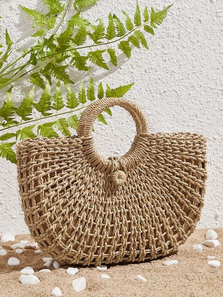  Lafos HandiCraft- Natural Hand Bags Seagrass 