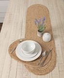  Lafos HandiCraft-Wholesale Handwoven Water Hyacinth Table Runner-Household Basket- Seagrass 