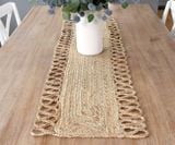  Lafos HandiCraft-Wholesale Handwoven Water Hyacinth Table Runner-Household Basket- Seagrass 