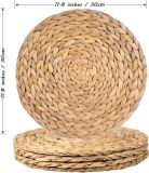  Lafos HandiCraft-High quality natural round water hyacinth place mats-Carpets 
